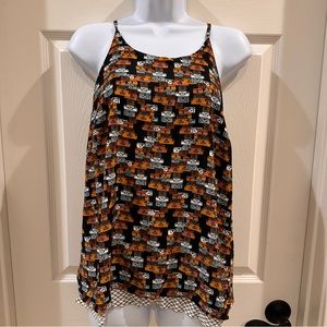 Anthropology Porridge Novelty Print of Antique Luggage / Suitcases Small